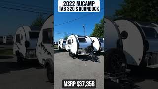 2022 NuCamp TAB 320S Boondock Teardrop Travel Trailer  Beckleys RVs [upl. by Adlev611]