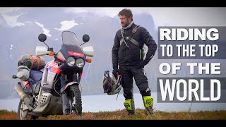 I fix an old motor bike and ride to the Arctic Circle The Warhorse Honda XRV750 Africa Twin [upl. by Shani]