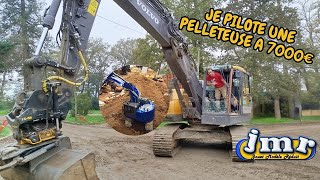 JE PILOTE UNE PELLETEUSE À 7000€ COMME UN PRO [upl. by Marigolde]