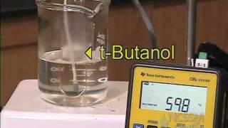 Boiling tButanol [upl. by Borg]