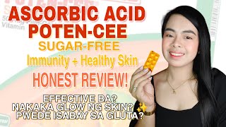 POTENCEE ASCORBIC ACID HONEST REVIEW  ALLYSHA JOYCE [upl. by Yatnoed]