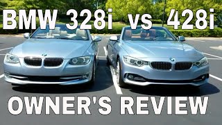 Compare my BMW 328i vs BMW 428i convertibles  Owners Review [upl. by Quigley168]