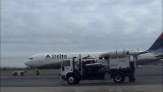 Delta Air Lines 767300 takes off from DCA [upl. by Endora]