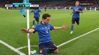 FEDERICO CHIESA WAS UNSTOPPABLE IN EURO 2021 [upl. by Ardnekahs]