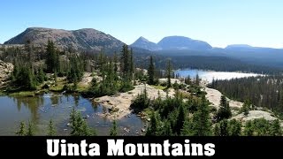 Uintas loop hike to Clyde Lake Wall Lake  Utah [upl. by Iadam]