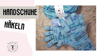 RUCKI ZUCKI Handschuhe Häkeln  Fingerhandschuhe  Easy Peasy [upl. by Enatan684]