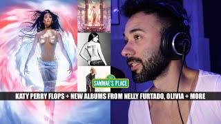 KATY PERRY FLOPS  NEW ALBUMS FROM NELLY FURTADO OLIVIA LONGOTT  MORE [upl. by Ettevey862]