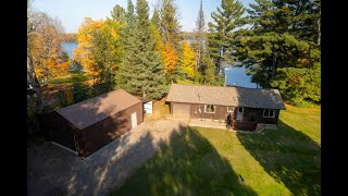 4840 Hummingbird Lane Republic MI Witch Lake Waterfront [upl. by Inaluahek]