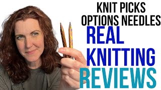 Knit picks rainbow options interchangeable needle set review [upl. by Griff418]