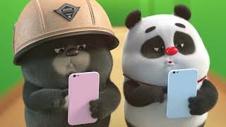 【Bamboo Panda ❤】Welcome to join Bamboo’s family 🤪🤩  Short Animation  Funny  Language Learning [upl. by Dranal]