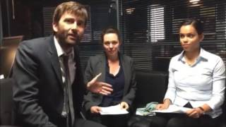 David Tennant  Olivia Colman judges Father’s Day card competition [upl. by Ecyac]