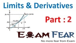 Maths Limits and Derivatives part 2 Introduction to Limits CBSE class 11 Mathematics XI [upl. by Desma708]