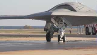 First Catapult Launch Of The X47B Unmanned Combat Air System UCAS Demonstrator [upl. by Asilav]