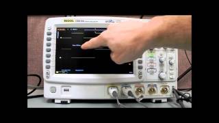 RIGOL DS6104 1GHz 4Channel Digital Oscilloscope  Part 1  screen layout ampfunction [upl. by Clemens364]