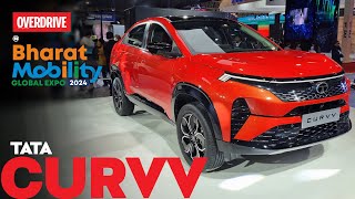 Productionspec Tata Curvv walkaround  most stylish midsized SUV I odmag [upl. by Rehpotsyrk432]