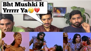 Mahabharat Episode 239 Part 1 Karna stabs Abhimanyu to death PAKISTAN REACTION [upl. by Ahsinod]