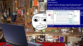 When You Are Poor and Your PC Give You BSOD [upl. by Heisser]