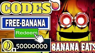 ❗NEW❗ BANANA EATS CODE  BANANA EATS CODE  ROBLOX BANANA EATS REDEEM CODE [upl. by Aldora49]