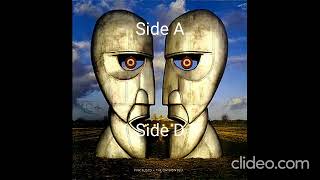 Pink Floyd  The Division Bell all songs played at the same time Side ABCD Santa Records [upl. by Aiciruam343]