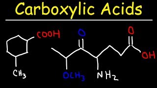 Naming Carboxylic Acids  IUPAC Nomenclature [upl. by Yecart]