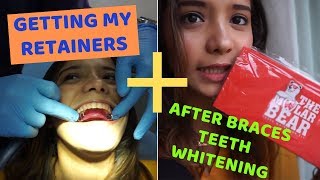 WHICH RETAINERS SHOULD YOU CHOOSE AFTER BRACES ll REVIEW MOLAR BEAR TEETH WHITENING [upl. by Berky]