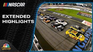 NASCAR Cup Series EXTENDED HIGHLIGHTS The Cook Out 400 at Richmond  81124  Motorsports on NBC [upl. by Frodine]