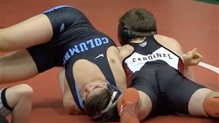 141lbs Joey McKenna Stanford fall Joe Moita Columbia [upl. by Jona]