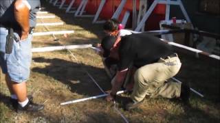 Paul quotBig Macquot Maccarones record toss at the 2016 IKTHOF competition in Austin Texas [upl. by Ttelracs]