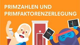 Primzahlen und Primfaktorzerlegung einfach erklärt  Lernen mit ClassNinjas [upl. by Anoli]