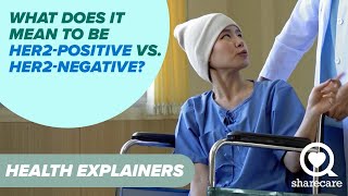 What Does It Mean To Be HER2positive vs HER2negative  Health Explainers  Sharecare [upl. by Oretos]