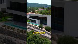 Jedna od najluksuznijih vila na Kvarneru 🏠 nekretnine krk balkan kvarner realestate [upl. by Onirefez456]