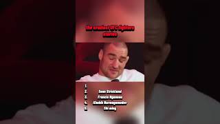 shiming khabib francisngannou seanstrickland chaelsonnen moments ufc mma youtubeshorts [upl. by Noissap385]