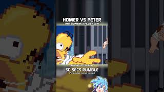 Homer Simpson VS Peter Griffin [upl. by Durr948]