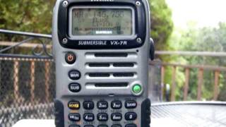 Yaesu VX7R dual band transmit problems [upl. by Charmine]