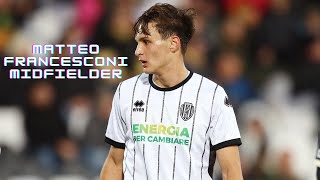 Matteo Francesconi  Cesena  Passes and Defensive Skills [upl. by Ennobe]