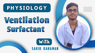 Pulmonary amp alveolar ventilation  Surfactant  Dead space  Respiratory physiology bangla lecture [upl. by Krigsman]