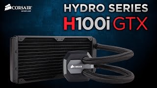 Corsair Hydro Series H100i GTX Liquid CPU Cooler Installation HowTo Guide [upl. by Ylnevaeh903]