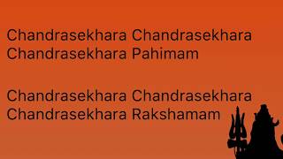 Chandrashekhara Ashtakam with English Lyric amp Meaning [upl. by Brendis]