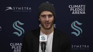 Kraken Sound Alex Wennberg  Oct 16 2021 Morning Skate [upl. by Elletsyrc673]