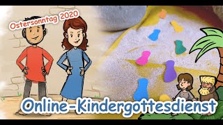 Online Kindergottesdienst 12 April  wir feiern Ostern [upl. by Wiener253]