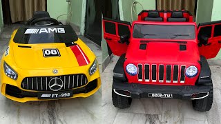 RC Mercedes Car amp Powerful 4x4 RC Jeep  Unboxing amp Testing  Shamshad Maker🔥🔥 [upl. by Leblanc317]