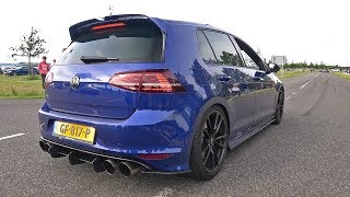 BEST OF VOLKSWAGEN GOLF GTI  R EXHAUST SOUNDS [upl. by Perry]