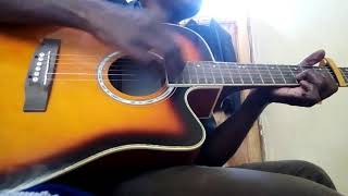 Molimo by Moise Mbiyeguitar cover mp4 [upl. by Mani]