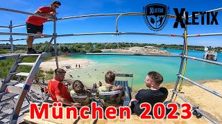 XLETIX München Erding 2023  ALLE HINDERNISSE Xtreme Distanz [upl. by Cleave]