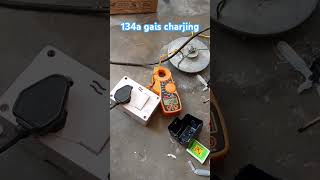 Refrigerator gais charjing shortsfeed electricalwiring wiring [upl. by Nomyaw]