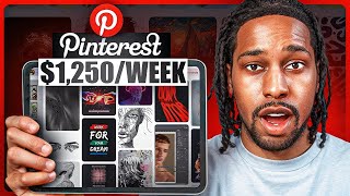 Earn 1250 Per WEEK With Pinterest Affiliate Marketing FULL TUTORIAL [upl. by Bender]