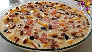 Delicioso Postre de Rompope para tu cena de Fin de Año 🎄👨‍🍳🍾😋 Cris en la Cocina [upl. by Aiekan286]