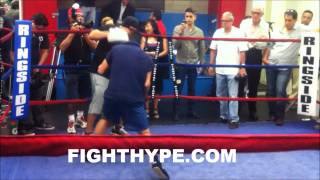 JOSESITO LOPEZ TRAINING FOR SAUL quotCANELOquot ALVAREZ [upl. by Horlacher]