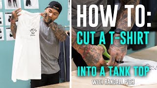 How To Cut a TShirt into a Tank Top [upl. by Chaves]