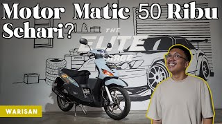 MOTOR MATIC 50 RIBU SEHARI WARISAN [upl. by Name]